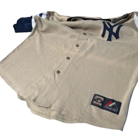 Babe Ruth NY Yankees MLB Throwback Cooperstown Collection Baseball Jersey XL - Picture 8 of 10